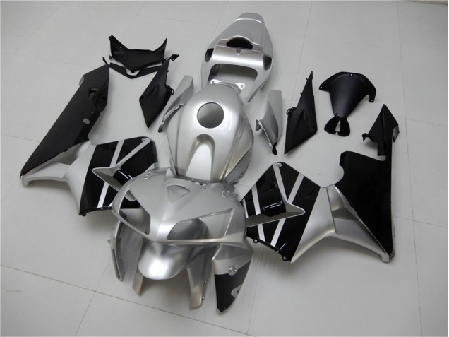 Carénage Moto Honda CBR 600 RR 05-06 - Argent Noir