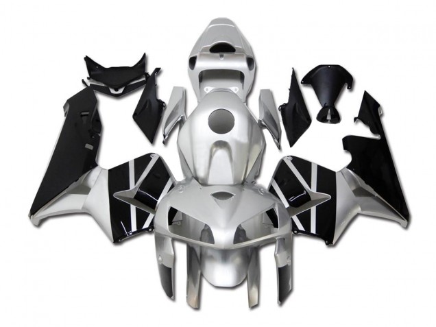 Carénage Moto Honda CBR 600 RR 05-06 - Argent Noir