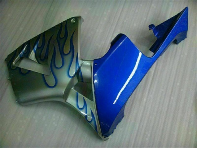Carénage Moto Honda CBR 600 RR 05-06 - Blanc Bleu Flamme Carénage Moto Honda CBR 600 RR 05-06 - Blanc Bleu Flamme