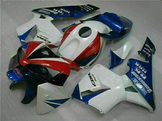 Carénage Moto Honda CBR 600 RR 05-06 - Blanc Bleu Carénage Moto Honda CBR 600 RR 05-06 - Blanc Bleu