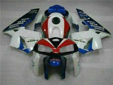 Carénage Moto Honda CBR 600 RR 05-06 - Blanc Bleu