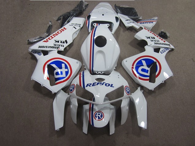 Carénage Moto Honda CBR 600 RR 05-06 - Blanc Bleu Repsol Carénage Moto Honda CBR 600 RR 05-06 - Blanc Bleu Repsol