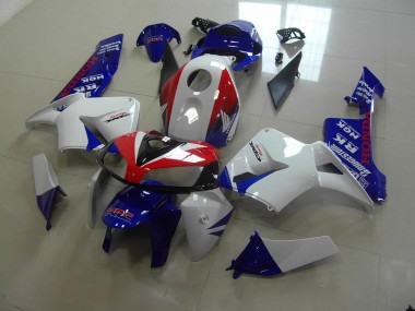 Carénage Moto Honda CBR 600 RR 05-06 - Blanc Bleu Rouge HRC