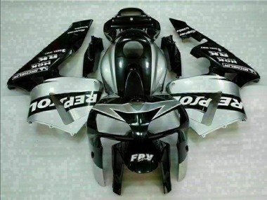 Carénage Moto Honda CBR 600 RR 05-06 - Noir Argent Repsol