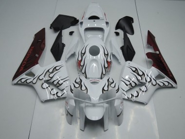 Carénage Moto Honda CBR 600 RR 05-06 - Noir Flamme