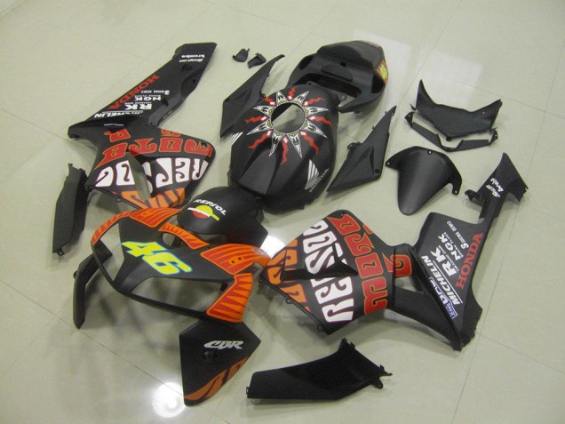 Carénage Moto Honda CBR 600 RR 05-06 - Noir Mat Rossi Carénage Moto Honda CBR 600 RR 05-06 - Noir Mat Rossi