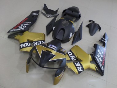 Carénage Moto Honda CBR 600 RR 05-06 - Noir Or Repsol