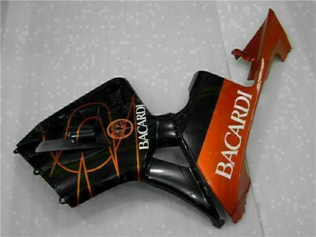 Carénage Moto Honda CBR 600 RR 05-06 - Noir Orange BACARDI Carénage Moto Honda CBR 600 RR 05-06 - Noir Orange BACARDI