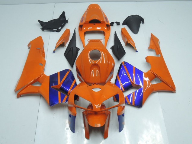 Carénage Moto Honda CBR 600 RR 05-06 - Orange Bleu Carénage Moto Honda CBR 600 RR 05-06 - Orange Bleu