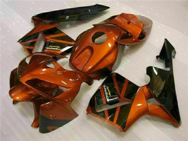 Carénage Moto Honda CBR 600 RR 05-06 - Orange Noir Carénage Moto Honda CBR 600 RR 05-06 - Orange Noir