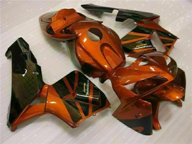 Carénage Moto Honda CBR 600 RR 05-06 - Orange Noir Carénage Moto Honda CBR 600 RR 05-06 - Orange Noir