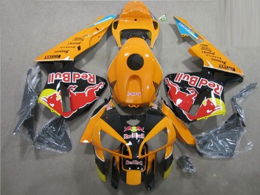 Carénage Moto Honda CBR 600 RR 05-06 - Orange Noir Red Bull