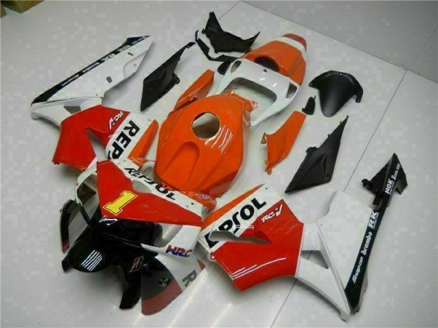 Carénage Moto Honda CBR 600 RR 05-06 - Orange Repsol