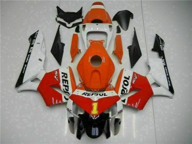 Carénage Moto Honda CBR 600 RR 05-06 - Orange Repsol