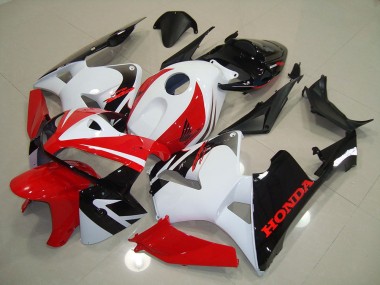 Carénage Moto Honda CBR 600 RR 05-06 - Rouge Blanc Noir