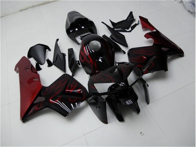 Carénage Moto Honda CBR 600 RR 05-06 - Rouge Flamme Noir Carénage Moto Honda CBR 600 RR 05-06 - Rouge Flamme Noir