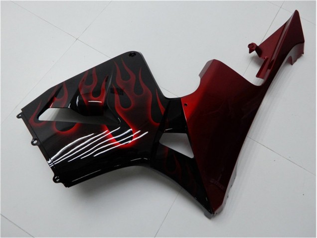 Carénage Moto Honda CBR 600 RR 05-06 - Rouge Flamme Noir Carénage Moto Honda CBR 600 RR 05-06 - Rouge Flamme Noir
