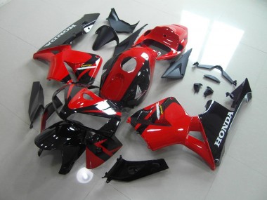Carénage Moto Honda CBR 600 RR 05-06 - Rouge Noir