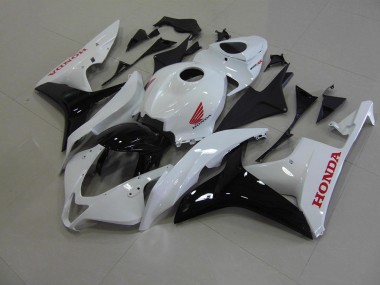Carénage Moto Honda CBR 600 RR 07-08 - Blanc Nacré Noir