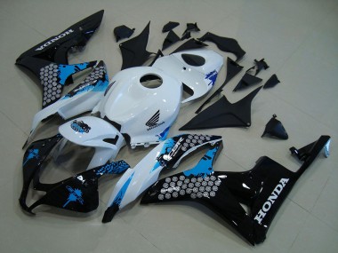 Carénage Moto Honda CBR 600 RR 07-08 - Blanc Noir Bleu