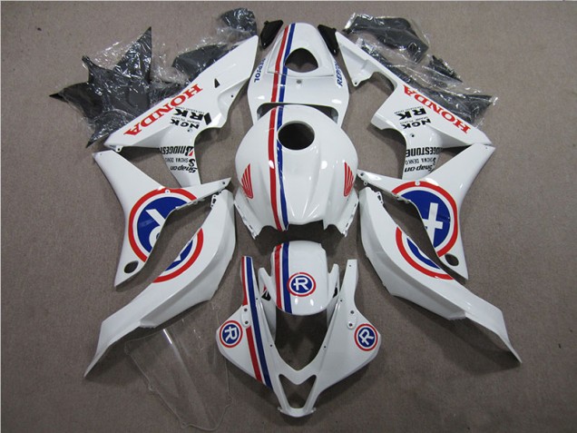 Carénage Moto Honda CBR 600 RR 07-08 - Blanc R Carénage Moto Honda CBR 600 RR 07-08 - Blanc R