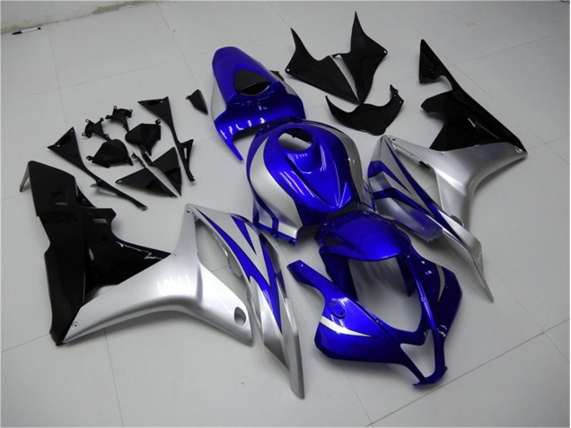 Carénage Moto Honda CBR 600 RR 07-08 - Bleu Argent Noir Carénage Moto Honda CBR 600 RR 07-08 - Bleu Argent Noir