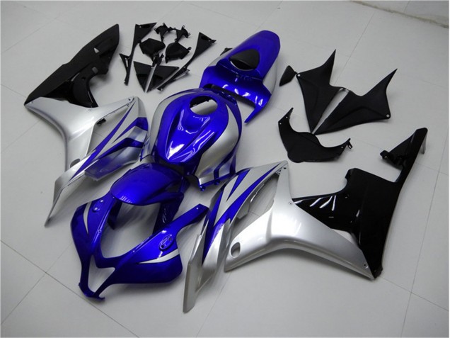 Carénage Moto Honda CBR 600 RR 07-08 - Bleu Argent Noir Carénage Moto Honda CBR 600 RR 07-08 - Bleu Argent Noir
