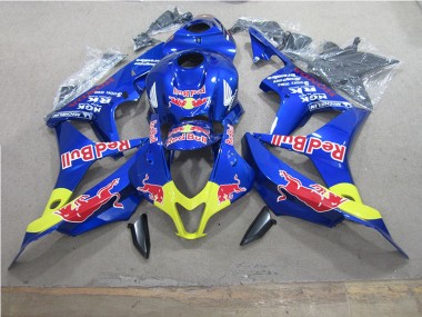 Carénage Moto Honda CBR 600 RR 07-08 - Bleu Red Bull