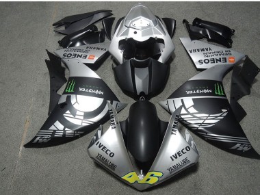 Carénage Moto Honda CBR 600 RR 07-08 - Noir Argent Monster IVECO 46