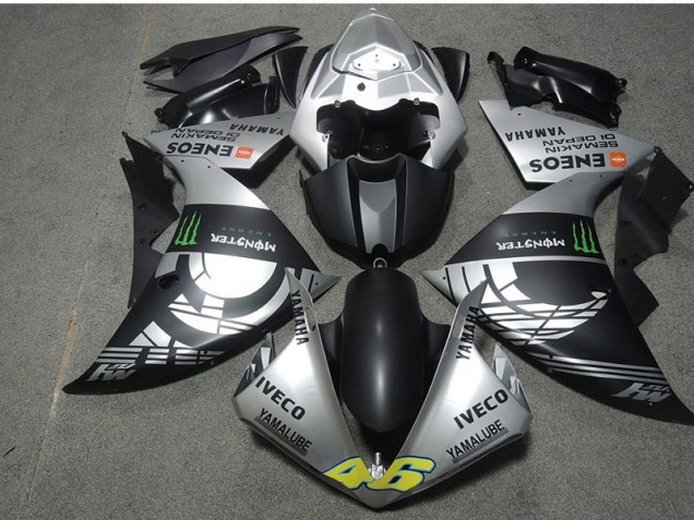 Carénage Moto Honda CBR 600 RR 07-08 - Noir Argent Monster IVECO 46 Carénage Moto Honda CBR 600 RR 07-08 - Noir Argent Monster IVECO 46