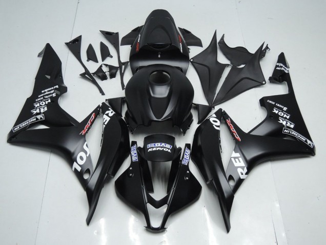 Carénage Moto Honda CBR 600 RR 07-08 - Noir Mat Repsol Carénage Moto Honda CBR 600 RR 07-08 - Noir Mat Repsol