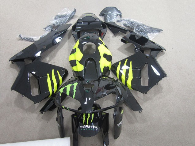 Carénage Moto Honda CBR 600 RR 07-08 - Noir Monster Vert Carénage Moto Honda CBR 600 RR 07-08 - Noir Monster Vert