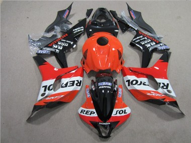 Carénage Moto Honda CBR 600 RR 07-08 - Orange Noir Repsol