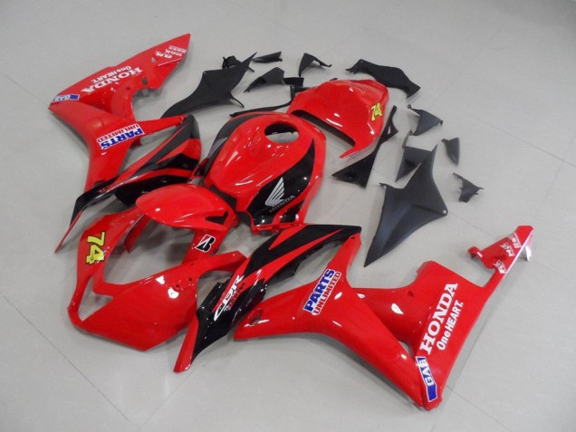 Carénage Moto Honda CBR 600 RR 07-08 - Rouge Noir Courses Carénage Moto Honda CBR 600 RR 07-08 - Rouge Noir Courses