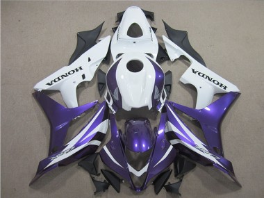 Carénage Moto Honda CBR 600 RR 07-08 - Violet Blanc