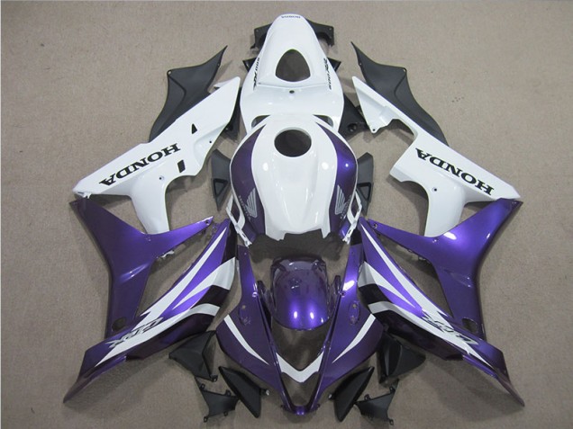 Carénage Moto Honda CBR 600 RR 07-08 - Violet Blanc Carénage Moto Honda CBR 600 RR 07-08 - Violet Blanc