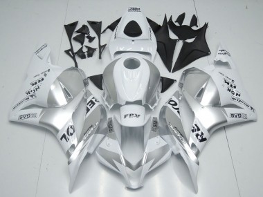 Carénage Moto Honda CBR 600 RR 09-12 - Blanc Argent Repsol