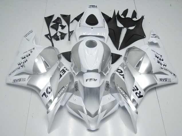 Carénage Moto Honda CBR 600 RR 09-12 - Blanc Argent Repsol Carénage Moto Honda CBR 600 RR 09-12 - Blanc Argent Repsol