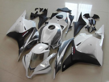 Carénage Moto Honda CBR 600 RR 09-12 - Blanc Noir Gris