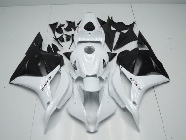Carénage Moto Honda CBR 600 RR 09-12 - Blanc Noir Mat