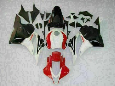 Carénage Moto Honda CBR 600 RR 09-12 - Blanc Noir Rouge