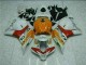 Carénage Moto Honda CBR 600 RR 09-12 - Blanc Orange Repsol Carénage Moto Honda CBR 600 RR 09-12 - Blanc Orange Repsol