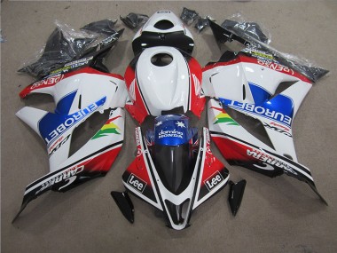 Carénage Moto Honda CBR 600 RR 09-12 - Bleu Blanc EUROBET Lee