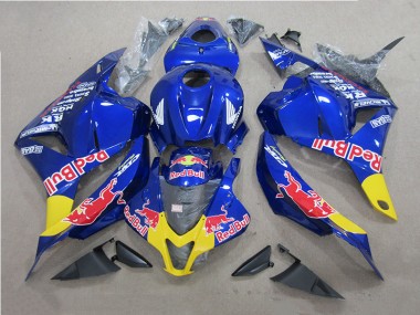 Carénage Moto Honda CBR 600 RR 09-12 - Bleu Red Bull