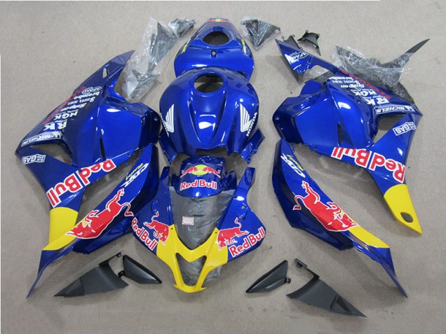 Carénage Moto Honda CBR 600 RR 09-12 - Bleu Red Bull Carénage Moto Honda CBR 600 RR 09-12 - Bleu Red Bull