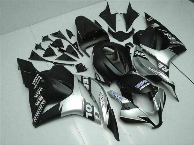 Carénage Moto Honda CBR 600 RR 09-12 - Noir Argent Repsol Carénage Moto Honda CBR 600 RR 09-12 - Noir Argent Repsol