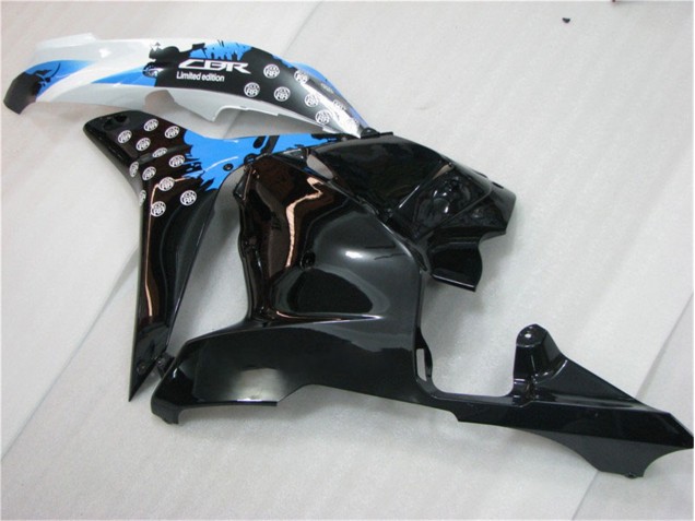 Carénage Moto Honda CBR 600 RR 09-12 - Noir Blanc Bleu Carénage Moto Honda CBR 600 RR 09-12 - Noir Blanc Bleu