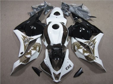 Carénage Moto Honda CBR 600 RR 09-12 - Noir Blanc