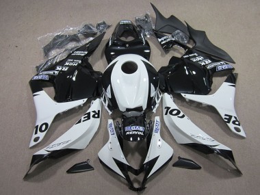 Carénage Moto Honda CBR 600 RR 09-12 - Noir Blanc Repsol