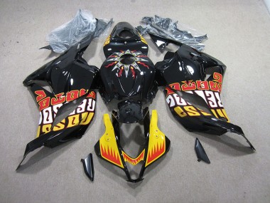 Carénage Moto Honda CBR 600 RR 09-12 - Noir Jaune